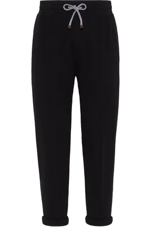 Brunello Cucinelli Pants con cordones en la pretina