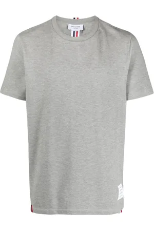 Thom Browne Playera con rayas RWB