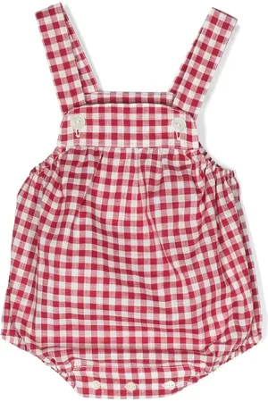 SIOLA Shorts con estampado de cuadros gingham