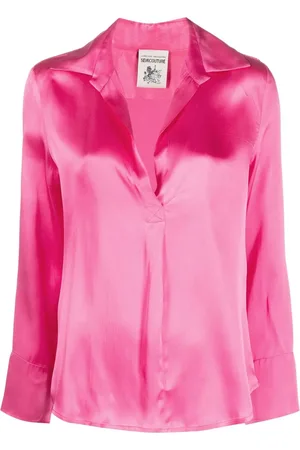 SEMICOUTURE Playera tipo polo manga larga