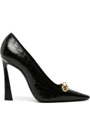 Saint Laurent Zapatillas Silvana con tacón de 110mm
