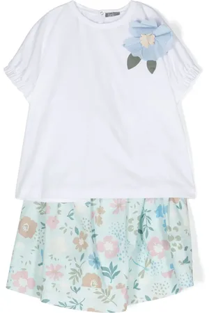 Il gufo Set de falda con estampado floral