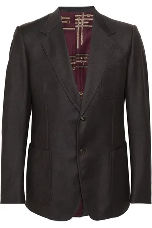 Gucci Blazer con solapas de muesca 2000