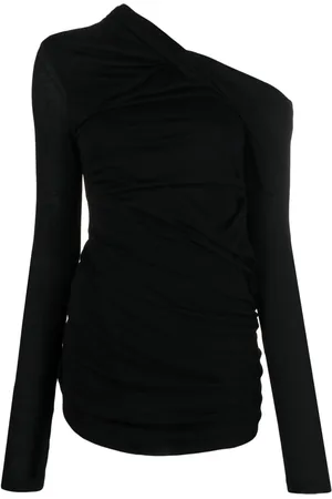 Helmut Lang Vestido corto con hombros descubiertos