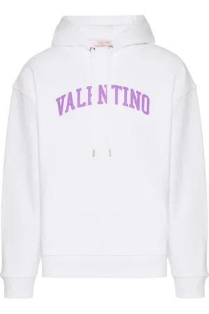 VALENTINO GARAVANI Hoodie con logo estampado y cordones