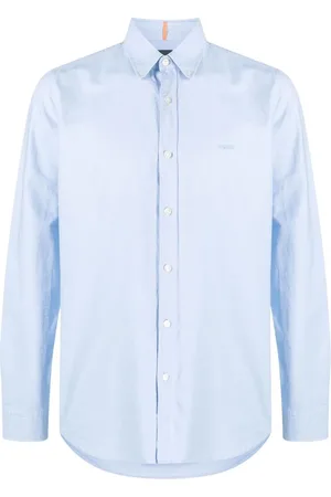HUGO BOSS Camisa con logo bordado