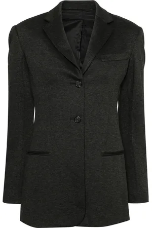 Helmut Lang Blazer con efecto melange y botones