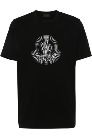 Moncler Playera con logo estampado