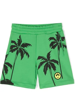 BARROW Shorts con palmeras estampadas