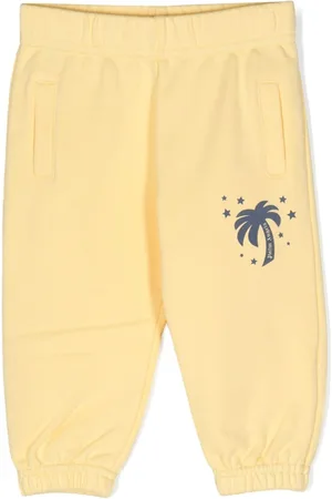 Palm Angels Pants con logo en relieve