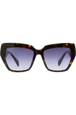 GENNY Lentes de sol con armazón estilo mariposa