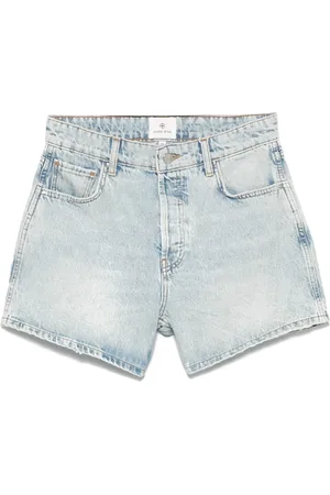 ANINE BING Shorts de mezclilla