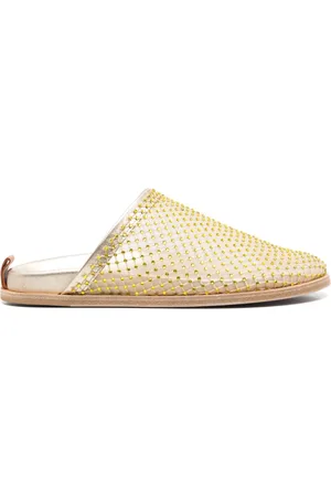 FORTE FORTE Mules con detalles de strass