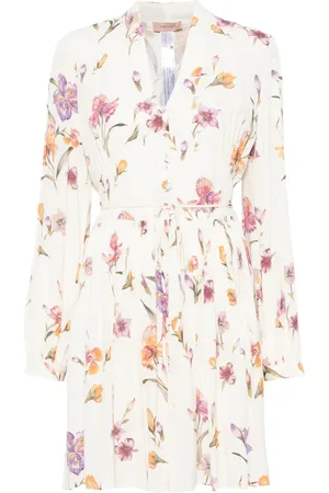 Twin-Set Vestido corto con estampado floral