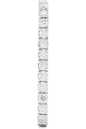 GOLD Arete D Shewel en oro blanco de 18kt con diamante