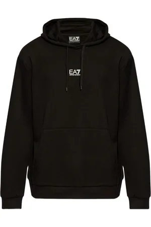 EA7 Hoodie con logo estampado