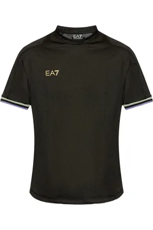 EA7 Playera con logo estampado