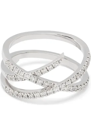GOLD Anillo Loulou en oro blanco de 18kt con diamante