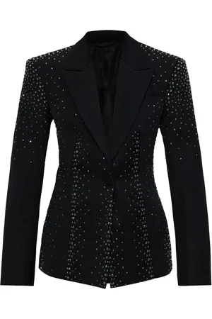 The Attico Blazer con detalles de cristal