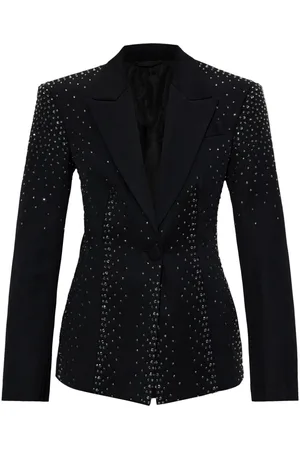 The Attico Blazer con detalles de cristal