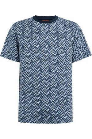 Missoni Playera con motivo en zigzag