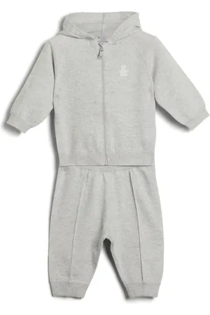 Brunello Cucinelli Conjunto tejido Baby Bernie