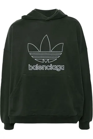 Balenciaga Hoodie con logo bordado de x adidas