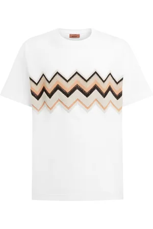 Missoni Playera con motivo en zigzag