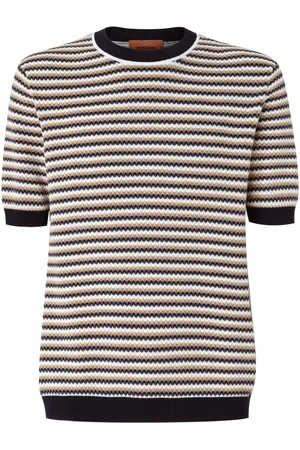 Missoni Playera con motivo en zigzag