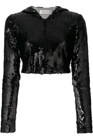 FAITH CONNEXION Cropped sequinned jacket