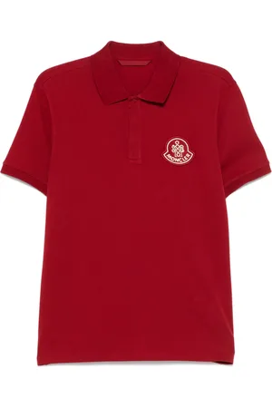 Moncler Playera tipo polo manga corta