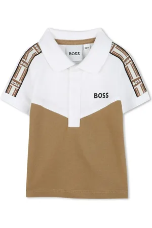 HUGO BOSS Playera tipo polo con logo