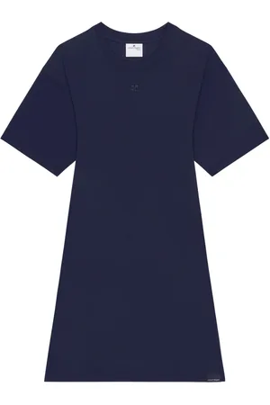 Courrèges Vestido corto estilo playera