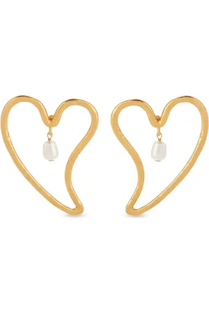 Nina Ricci Aretes con detalle de perla