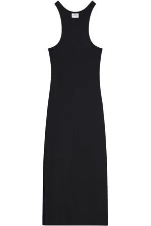 Courrèges Vestido midi Scuba años 90
