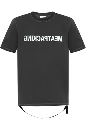 Helmut Lang Playera con logo estampado