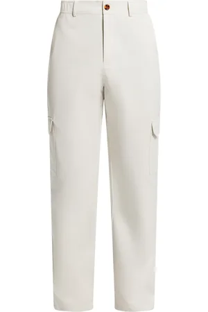 CHE Pantalones cargo bordados