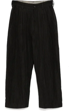 ZIGGY CHEN Pantalones tapered con pinzas