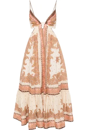 ZIMMERMANN Vestido largo Maxine Plunge