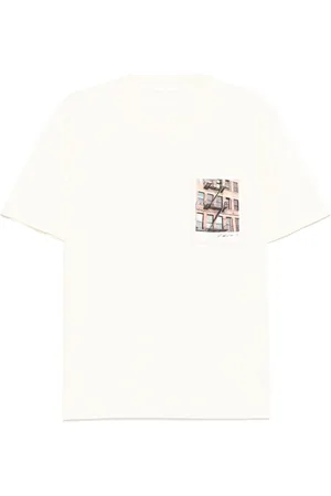 Helmut Lang Playera Postcard