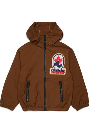 Dsquared2 Impermeable con parche del logo