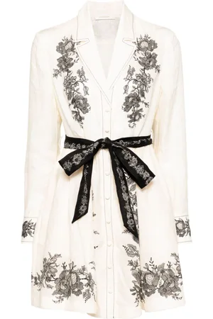 ZIMMERMANN Vestido camisero corto