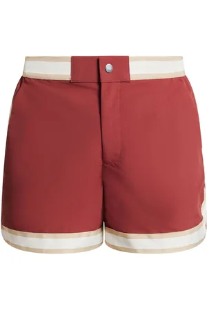 CHE Shorts con ribete a rayas