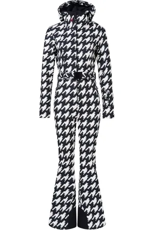 Perfect Moment Traje para nieve con motivo pied de poule