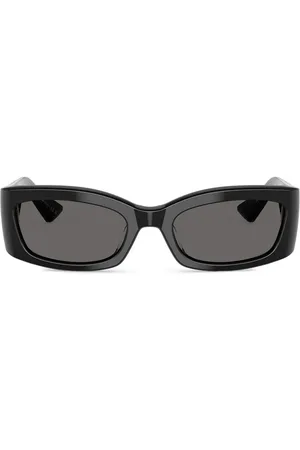 Oliver Peoples Lentes de sol con armazón rectangular C 1993