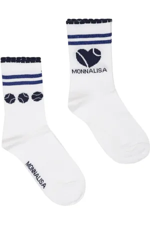MONNALISA Calcetines con logo en jacquard