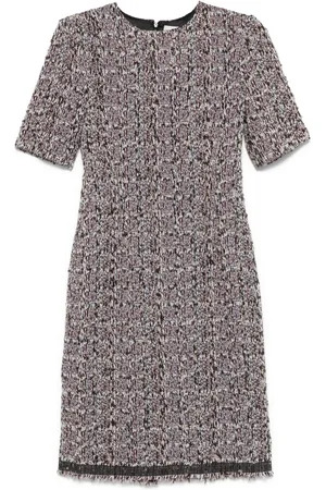 Lanvin Vestido midi de tweed