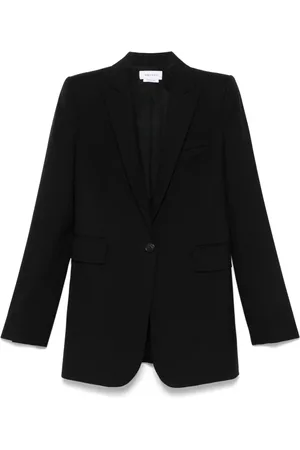 Alexander McQueen Blazer con hombros descubiertos