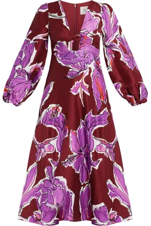 AJE Vestido midi Inflorescence