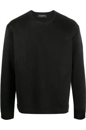 VALENTINO GARAVANI Sudadera con cuello redondo Rockstud Eagle